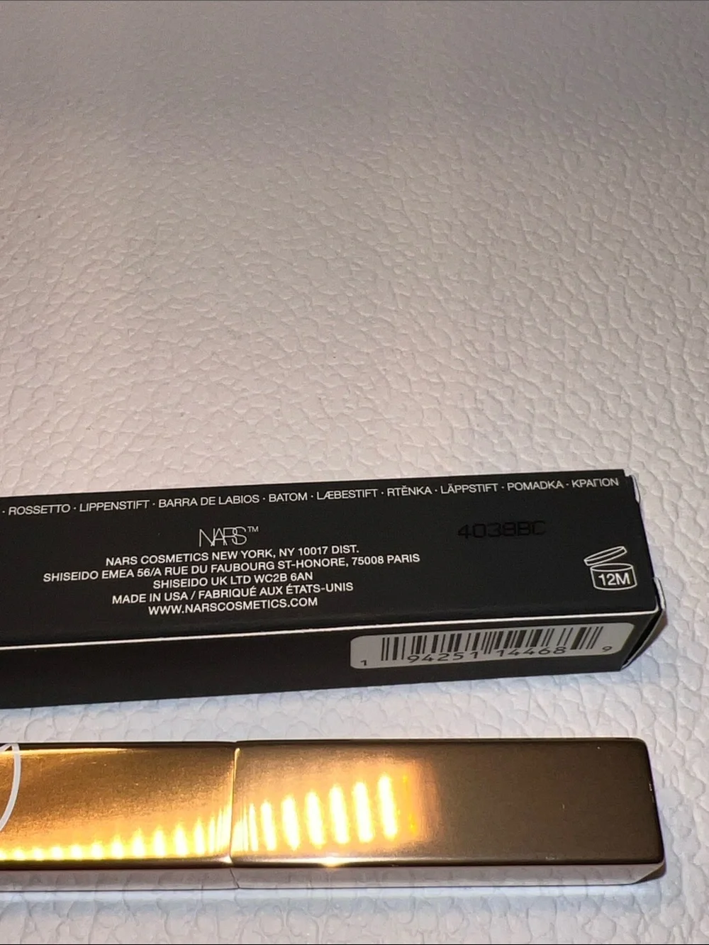 NARS Afterglow Sensual Shine Lipstick- 218 High Gear